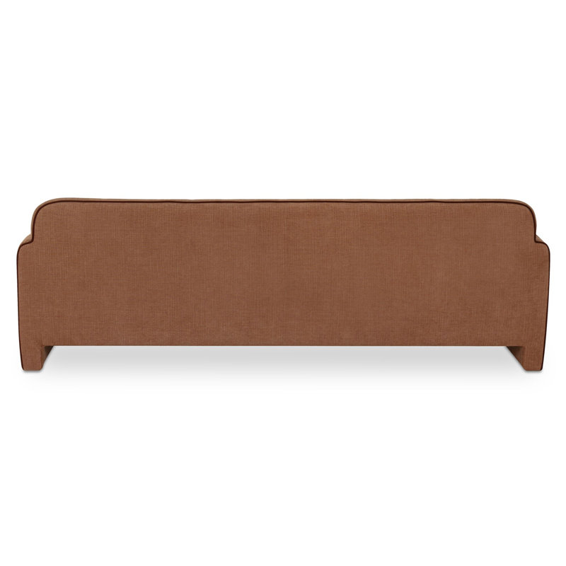 Leo Sofa Chartreuse, Solid Brown