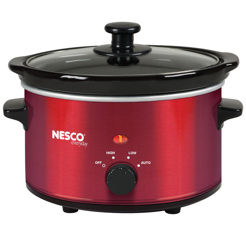 1.5-Quart Slow Cooker, Red
