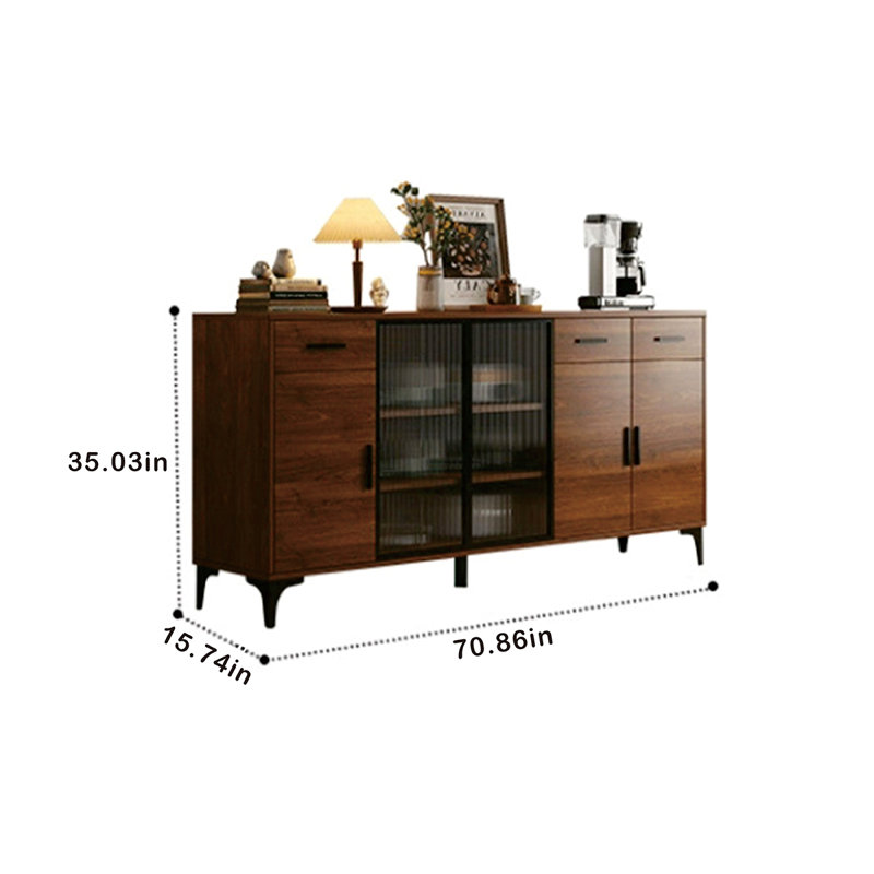 Buffet Zingale, H 35,3 po x l 70,86 po x P 15,74 po