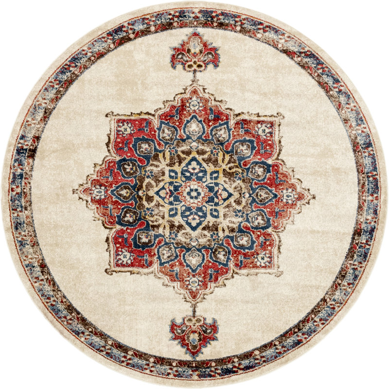 Edens Oriental Indoor Rug, Round 4'