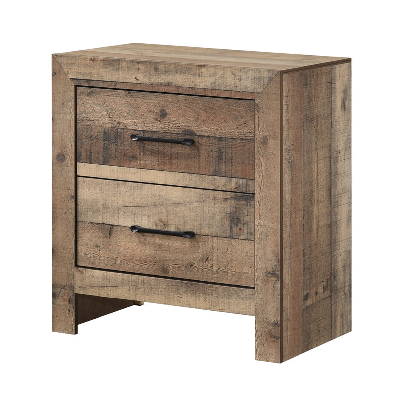 Table de chevet 2 tiroirs 1 pièce