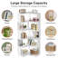 165cm H x 60cm W Corner Bookcase-665370745