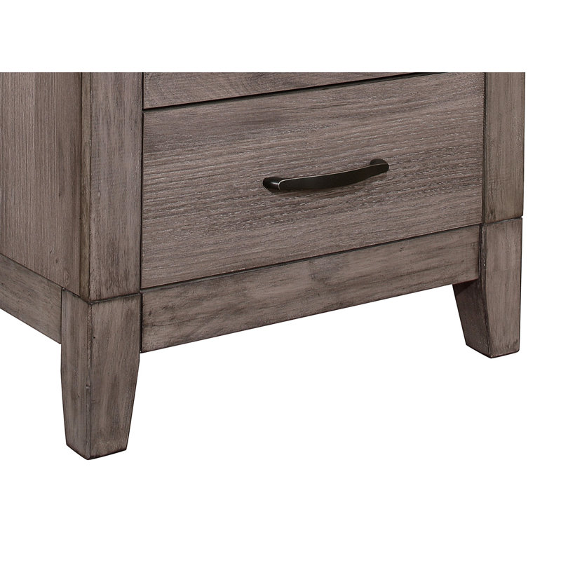 Table de chevet en mélamine stratifié 1Pc
