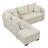 Upholstered L-Shaped Sectional Reversible-1570010530