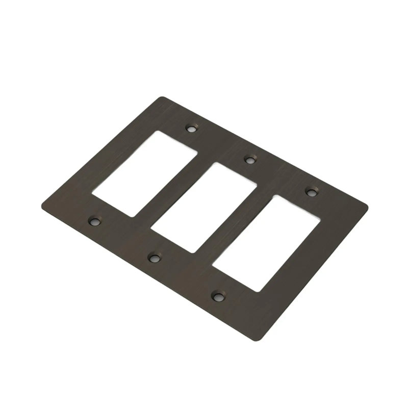 3G Plate / Non-Logo, Smoked Bronze