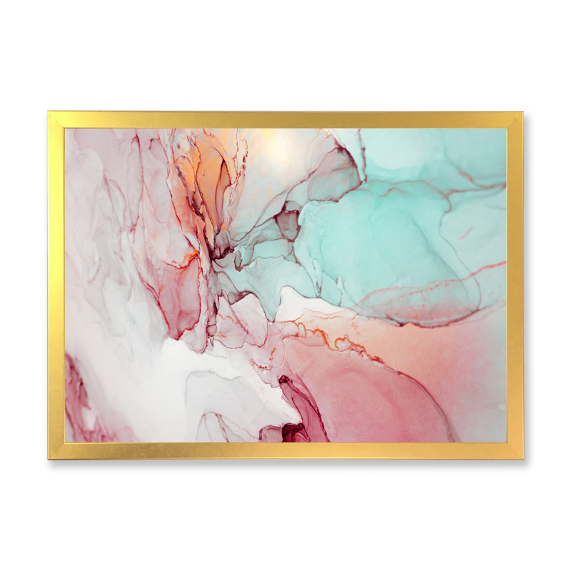 Reproduction encadrée sur toile Luxury Luxury, Toile encadrée dorée, H 12 po x l 20 po x P 1 po
