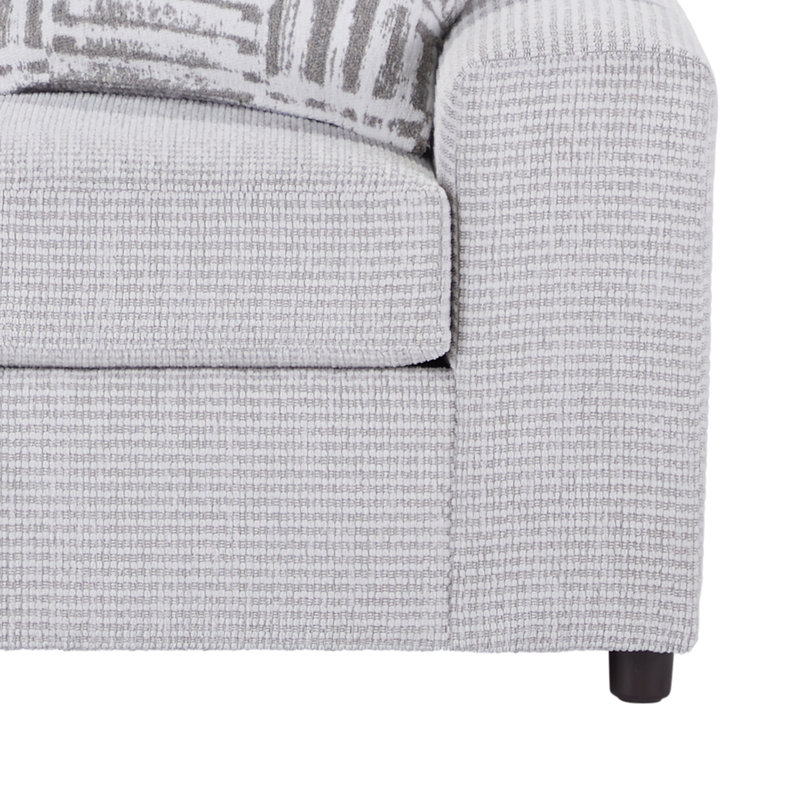 Ensemble de salon, canapé, fauteuil et repose-pieds 3 pièces Maiorano, Beige