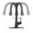 Single Handle Pull Down Kitchen Sink Faucet Matte Black-124869340