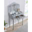 Ensemble de coiffeuse et coiffeuse, meuble-lavabo de chambre à coucher-1640593390