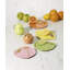 Tutti Fruity Tidbit Plates, Set of 4