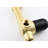 Bathroom Sink Faucet In Matte Black, Single Lever Design For Optimal Water Management And Temperature Control, Pop-Up Drain Functionality, Splash Aerator, Built With Robust Brass Stainless Steel Tap-124304151