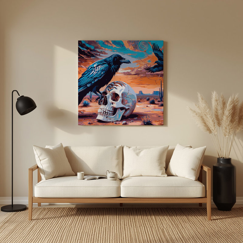 «Southwestern Animals», art mural rose en métal 46, H 384 po x l 384 po x P 0,05 po