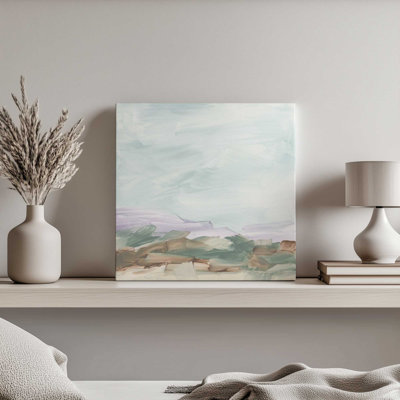 Pastel Flatlands I by June Erica Vess Canvas Art Print