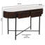 Ayonah 120cm Marble Top Console Table
