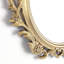 Miroir doré antique 20 x 24 po Mirrorize pour le salon, miroir ovale à cadre doré rétro, grand miroir doré décoratif pour la décoration murale