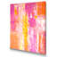 Art abstrait rose et orange - reproduction d'art moderne et contemporaine sur toile-1795355925-1795355923