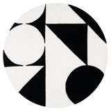 Rodeo Drive 857 Area Rug In Ivory / Black