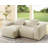 Rivant Faux Fur Corduroy Sectional-2109418665