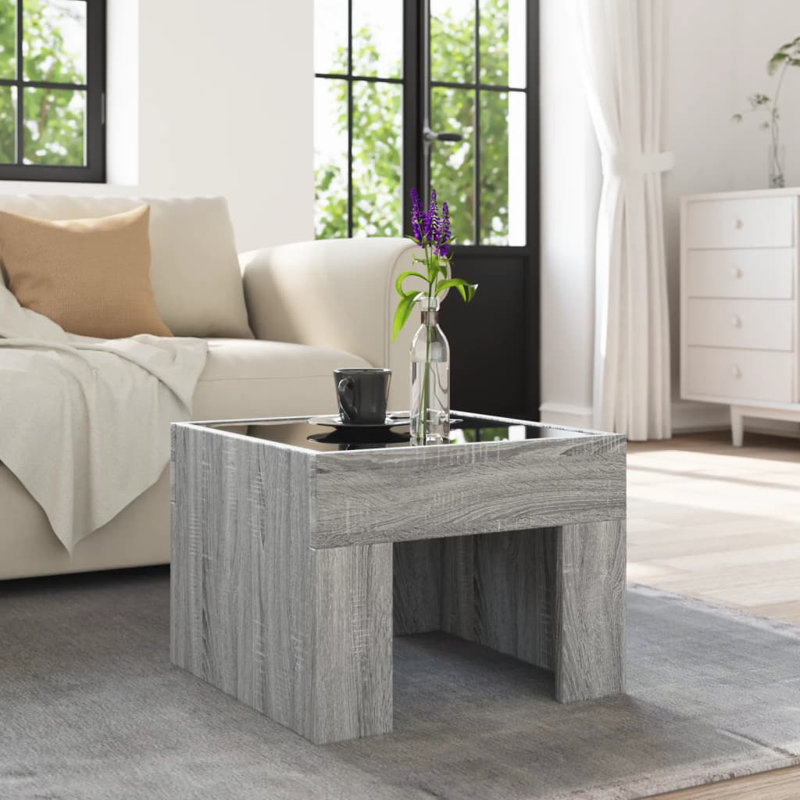 Cunera Coffee Table, Sonoma Oak, 30cm H x 40cm L x 40cm W