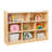 Alcaldes 8-Section Montessori Shelf for Kids 35.4'' H X 44.6'' W Toy Storage