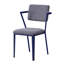 Chaise de bureau rembourrée à dossier ouvert-133400988