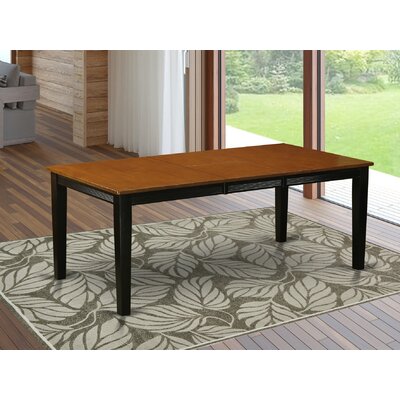 Loraine Butterfly Leaf Rubberwood Solid Wood Dining Table -  Red Barrel StudioÂ®, RDBL2355 34941262