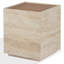 Table d'appoint Leslianne Travertine