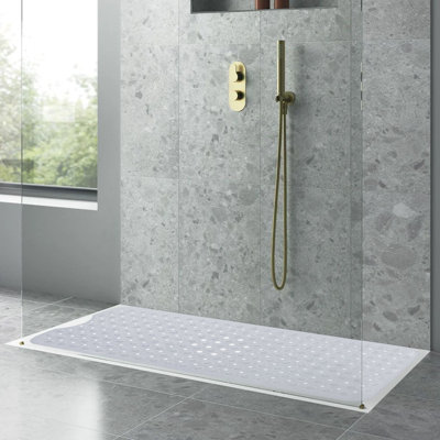 Keesha Plastic / Acrylic Non-Slip Bath Mat