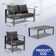 Berget 4 - Person Patio Conversation Sets with Cushions
