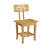 Winston Porter 16.5'' W Bamboo Shower Bench With Backrest