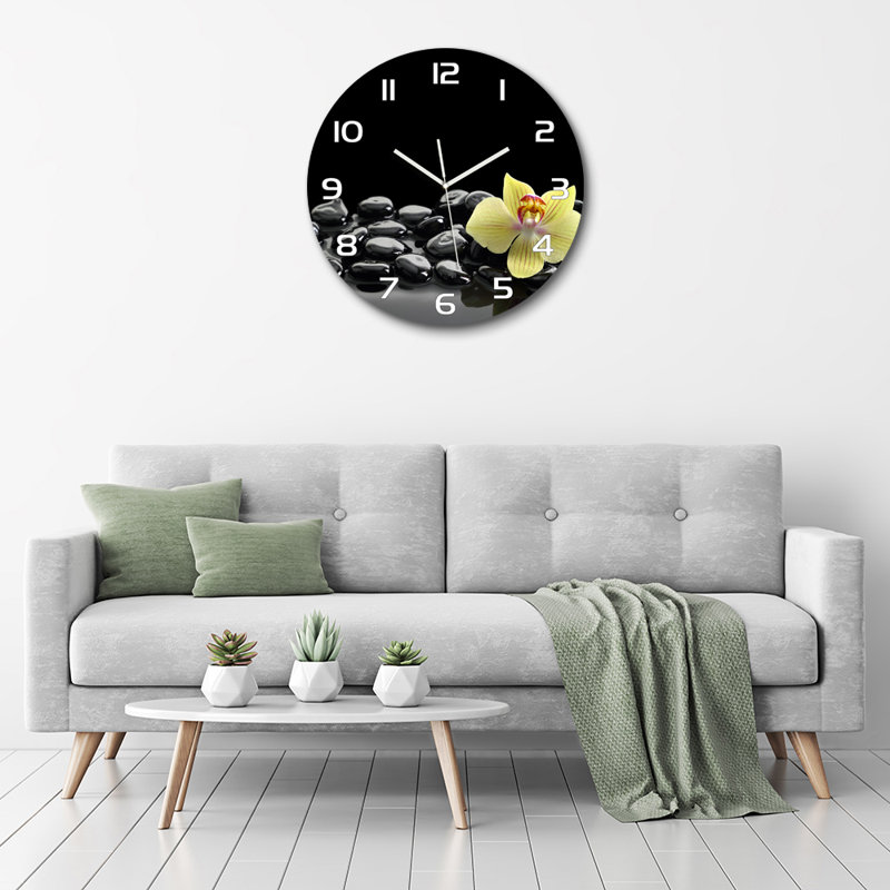 Jordan-Reece Glass Wall Clock