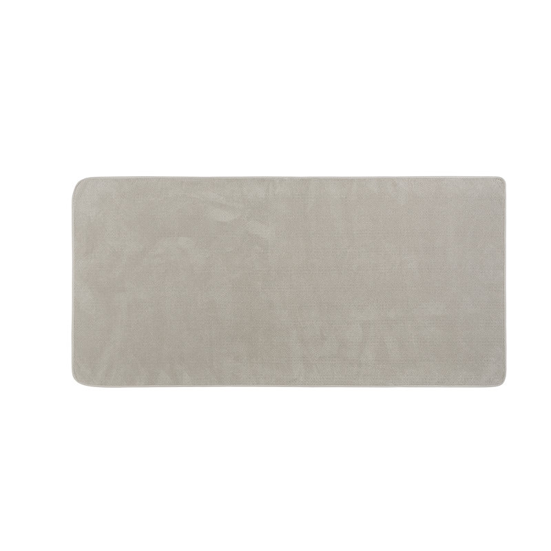 Clean Ocean Waffle Beach Towel, Fog