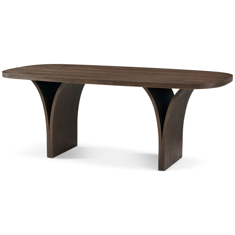 Seoul Dining Table, Brown, 30" H x 78.74" L x 39.37" W