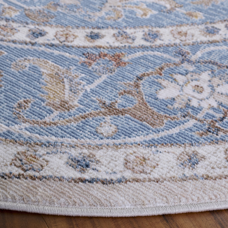 Ellwood 212 Performance Oriental Rug, Round 6'5"