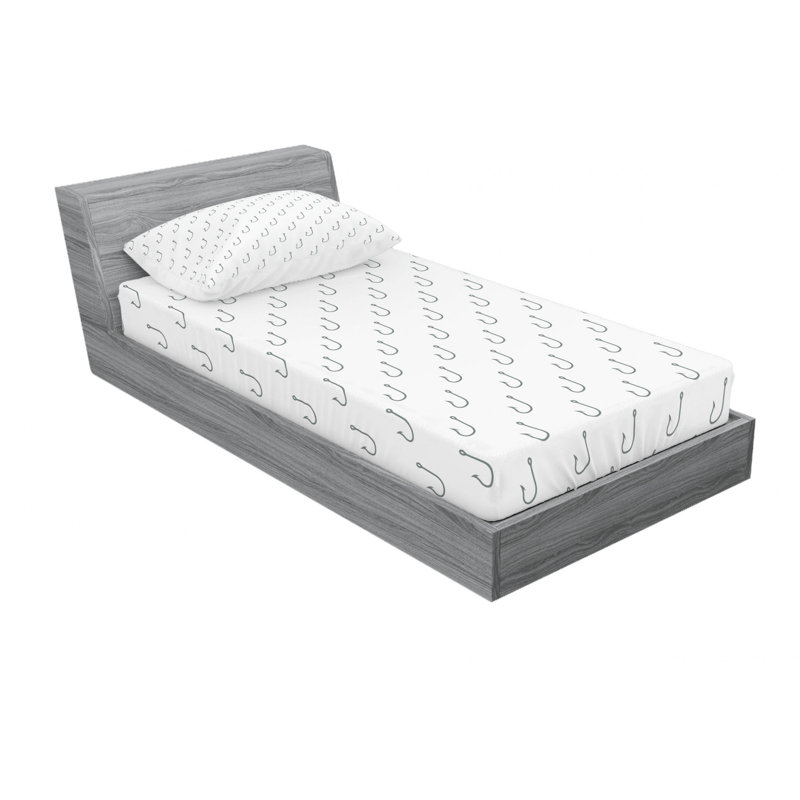 Ensemble de draps Sealife, Ensemble de draps pour lit simple TG avec drap-hou