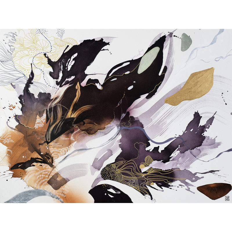 «Memory for Tom demain» par Novi Lim - impression, Papier avec cadre noir, H 21,25 po x l 17,25 po