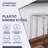 Olean 18" Modern Plastic Short Stool, Sleek Backless Makeup Vanity Seat & Small Space Kitchen Counter Stool-663307608