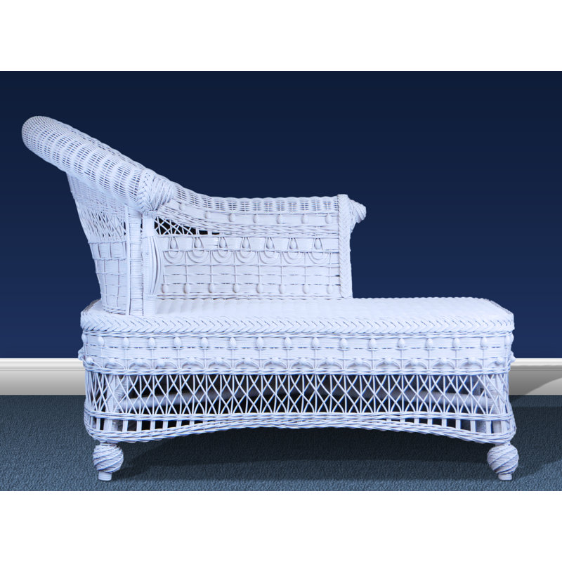 Glenys Kids 20'' Wood Chaise Lounge and Ottoman