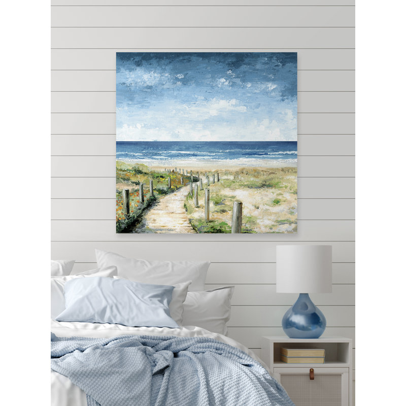 «Beautiful Path», reproduction sur toile tendue, H 12 po x l 12 po x P 1,5 po