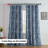 Lyllyan Floral Rod Pocket Window Curtains for Bedroom, 2 Panels-97534671-97534670