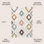 Tapis multicolore / crème Pérou Diamond Tribal-118079719