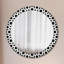 Huldar Glass Flat Wall Mirror