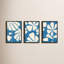 Ceramic Blue 3-6. Set of 3 by Andrea Stokes - Framed Wall Art-2017901253-2017901252