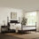 Beckett Solid Wood Low-Profile Bed Frame with Spindle Design