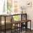 Rogin Rectangular Outdoor Bar Table ,-1251623978