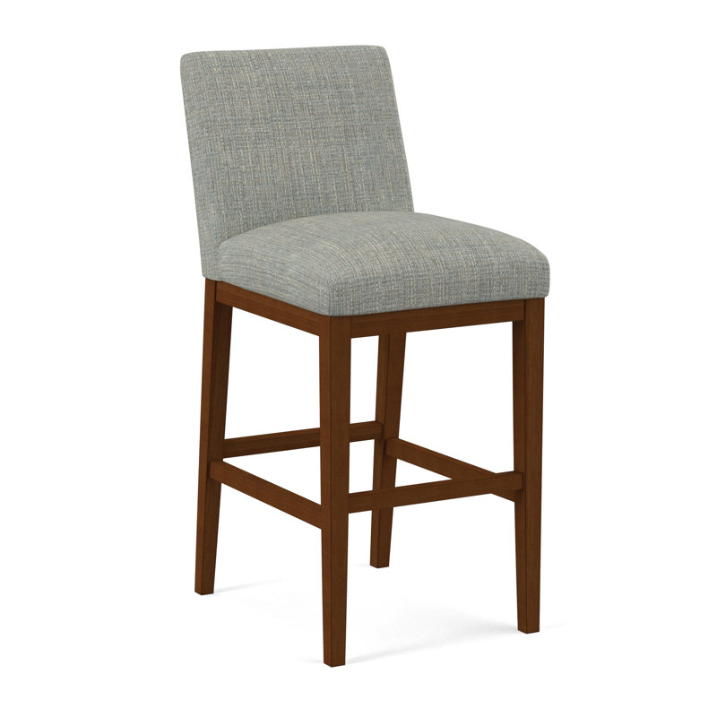 Upholstered Stool, 61558-61, English Saddle