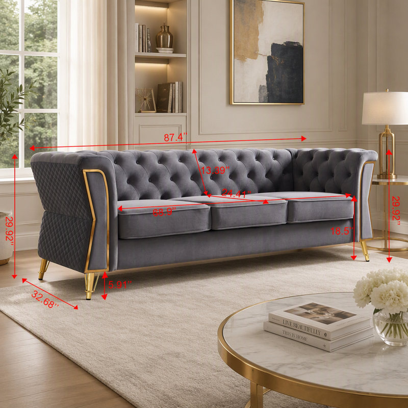 Canapé Chesterfield Upholstery