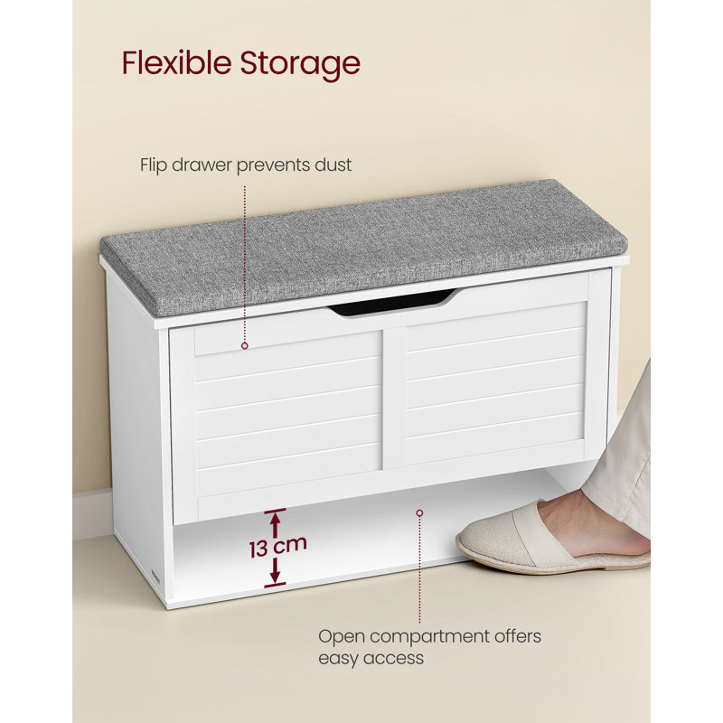 9 Pair Flip Down Shoe Storage