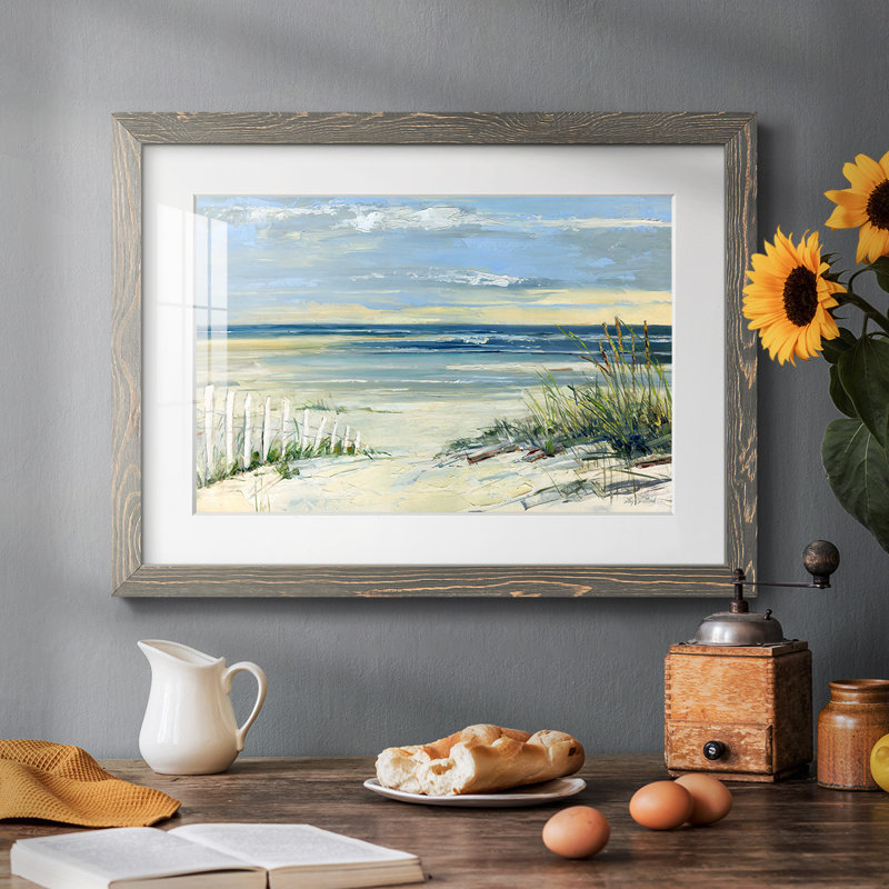 Chemin vers la mer, Gris, H 14 po x l 20 po x P 1,5 po