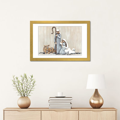 «Let Your Heart Be Light», reproduction d'art mural, papier d'art encadré